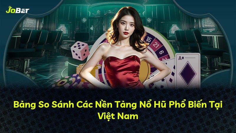 Bảng So Sánh Các Nền Tảng Nổ Hũ Phổ Biến Tại Việt Nam