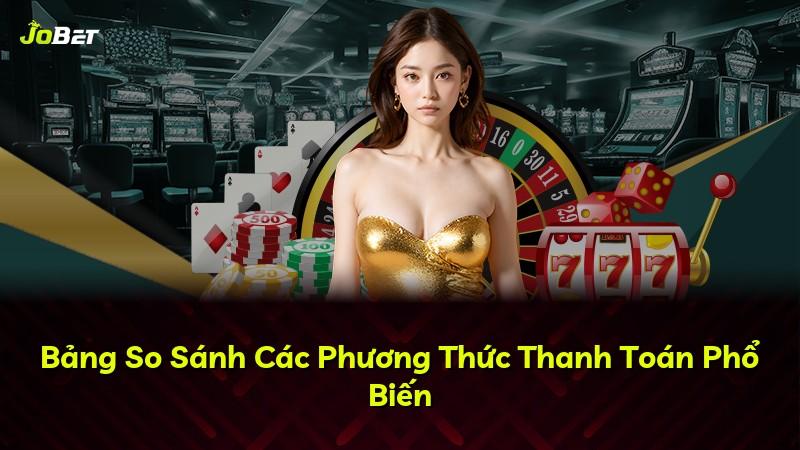 Bảng So Sánh Các Phương Thức Thanh Toán Phổ Biến