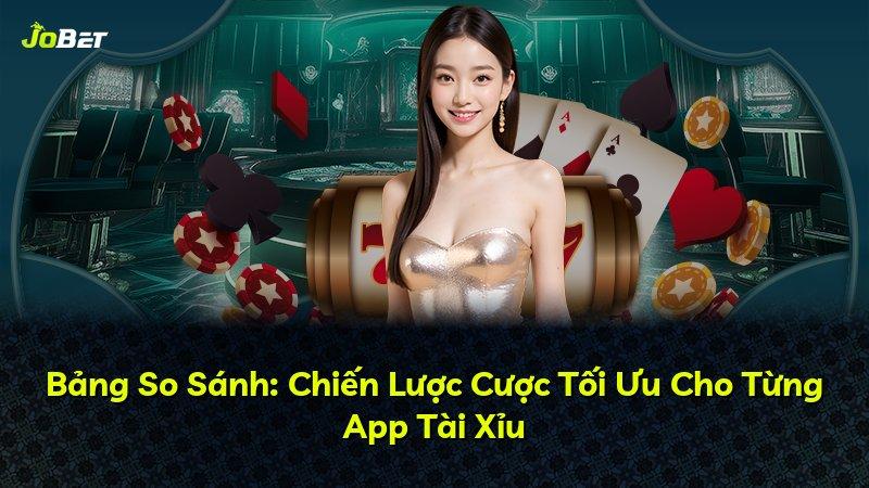 Bảng So Sánh: Chiến Lược Cược Tối Ưu Cho Từng App Tài Xỉu