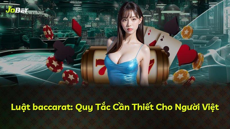 Luật baccarat: Quy Tắc Cần Thiết Cho Người Việt